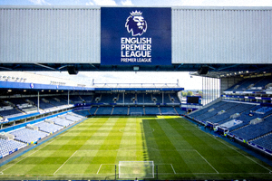 英格兰足球超级联赛标志及球场全景